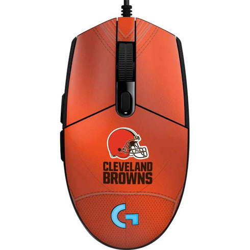NFL Cleveland Browns Team Jersey G203 Prodigy RGB Wired Gaming Mouse Skin